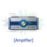 audio amplifiers for sound systems and speakers