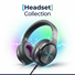 variety of headsets for work and gaming