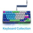 variety of keyboards for work and gaming