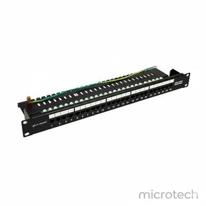25-Port Linkbasic patch panel front main view