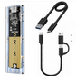 Rack M.2 NVMe Clear USB3.1