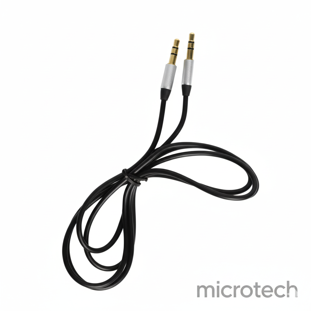 2B CV076 audio AUX cable main front view