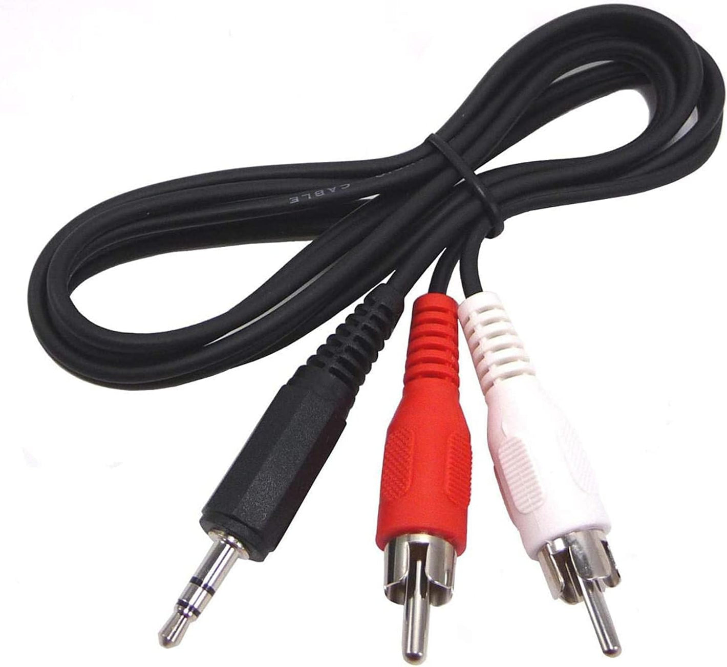 Front view of 2B CV103 audio cable 2x1