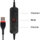 FIBERME FCH7201 Headset with Direct USB