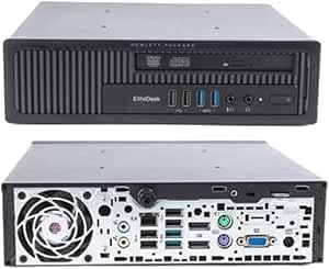 جهاز كمبيوتر مكتبي HP Case 800 G2 / معالج Intel Core i3 G6 / ذاكرة وصول عشوائي 4 جيجابايت