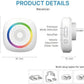 طقم جرس الباب اللاسلكي Hikvision DS-KIS121 Kinetic