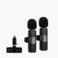 Mic Double Wireless K9