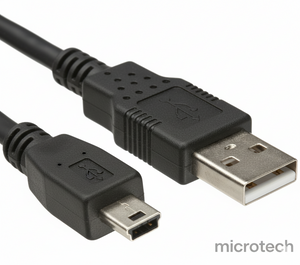 5-Pin USB cable front view