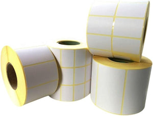 Barcode Label Thermal 1200 Stickers Full Roll