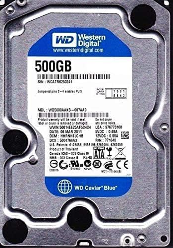 HDD WD Blue 500GB