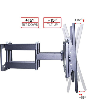 حامل شاشة متحرك P5 مقاس 32–75 بوصة، وزن 36 كجم