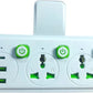 وصلة كهربائية K04 منفذ 2USB + منفذ Type C