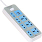 Powerstrip 6outlets +2triple White