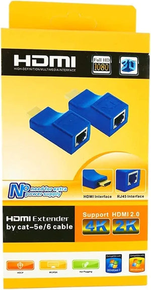 موسع HDMI بطول 30 مترًا بكابل واحد