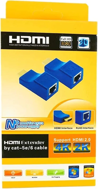 hdmi extender 30m by 1 cable
