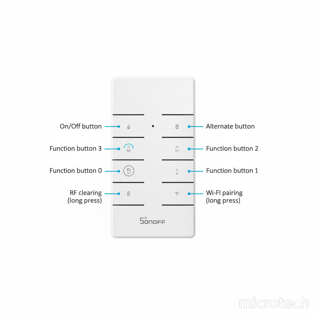 Sonoff Sarin + 2 Remote Smart Device