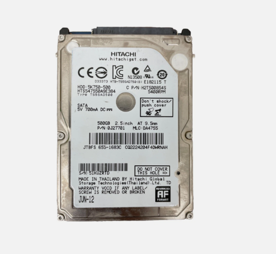 Hard Disk 500GB Hitachi Used