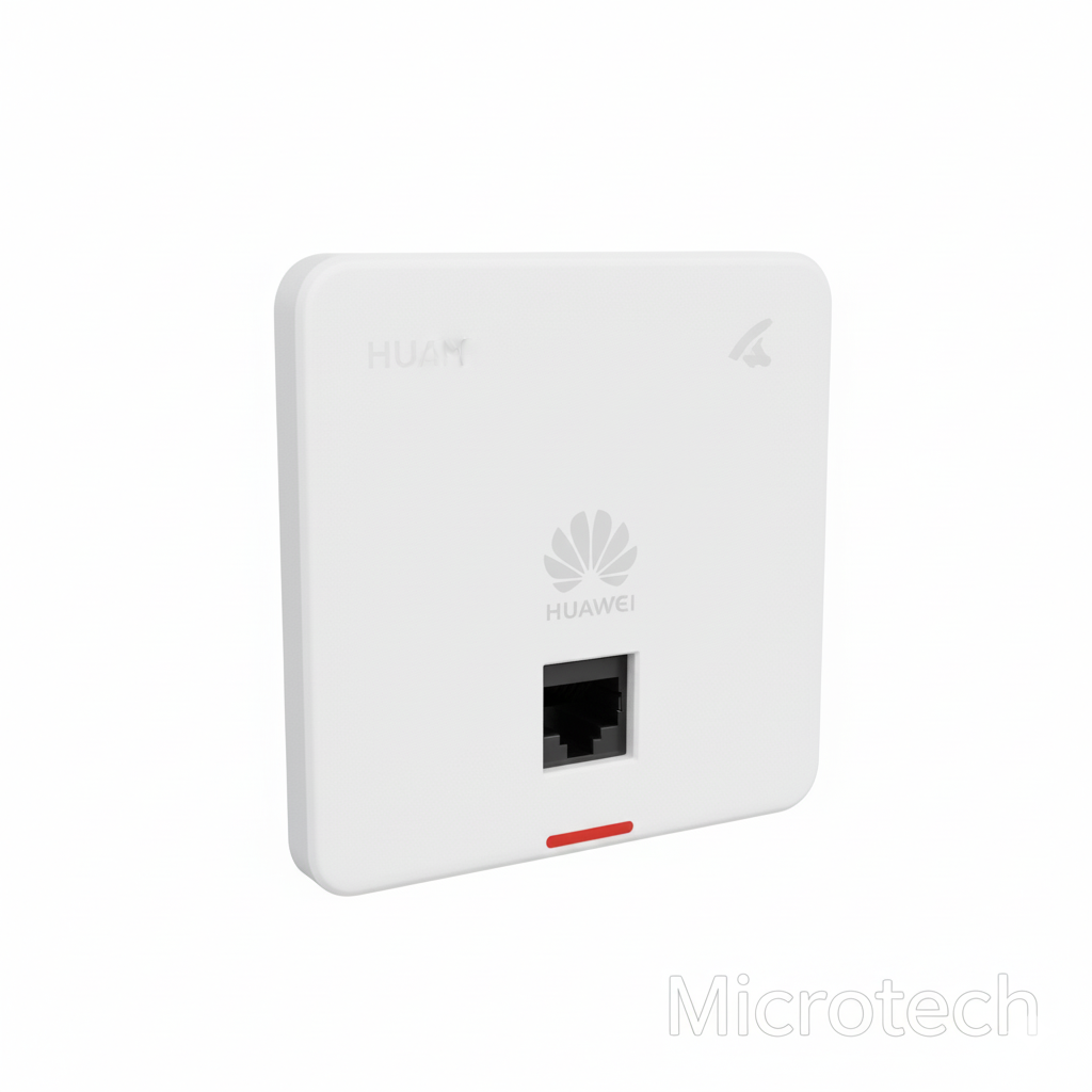 Huawei eKIT AP160 Wall-plate AP 1.775 Gbps Wi-Fi 6 indoor Dual Radio 2.4G/5GHz  2x2/2x2 MU-MIMO1xGE Uplink 1xGE Downlink BLE USB internal smart antennas