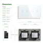 AVATTO Zigbee switch side view