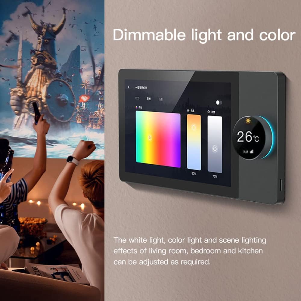 Cordless 10-inch wall-mounted smart touch control panel