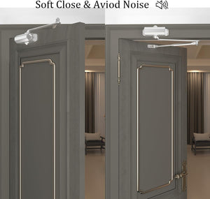 Door closer 80kg capacity side view