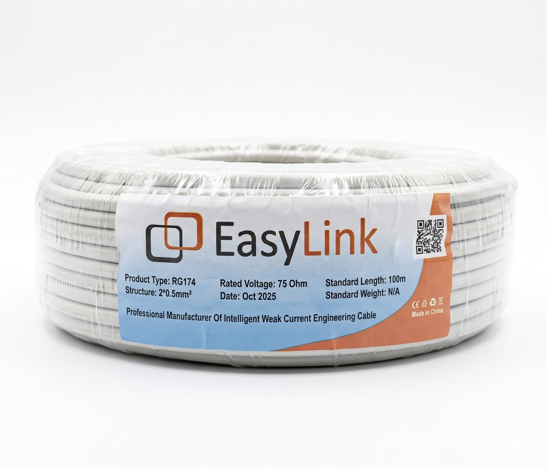 Easy Link Coaxial Cable RJ174 50M