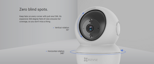 Ezviz C6N indoor IP security camera 2MP 2.8mm side view