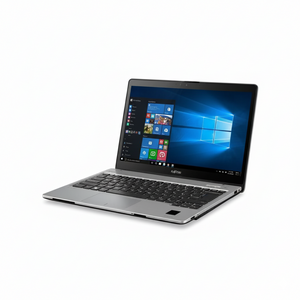 Laptop with Windows operating system on a white background
