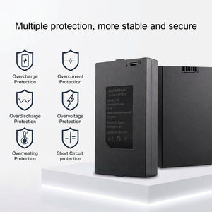 Battery Rechargeable Lithium Ion Compatible with Smart Door Locks