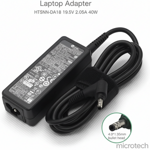 محول كمبيوتر محمول HP 19.5 فولت - 2.05 أمبير H-Copy