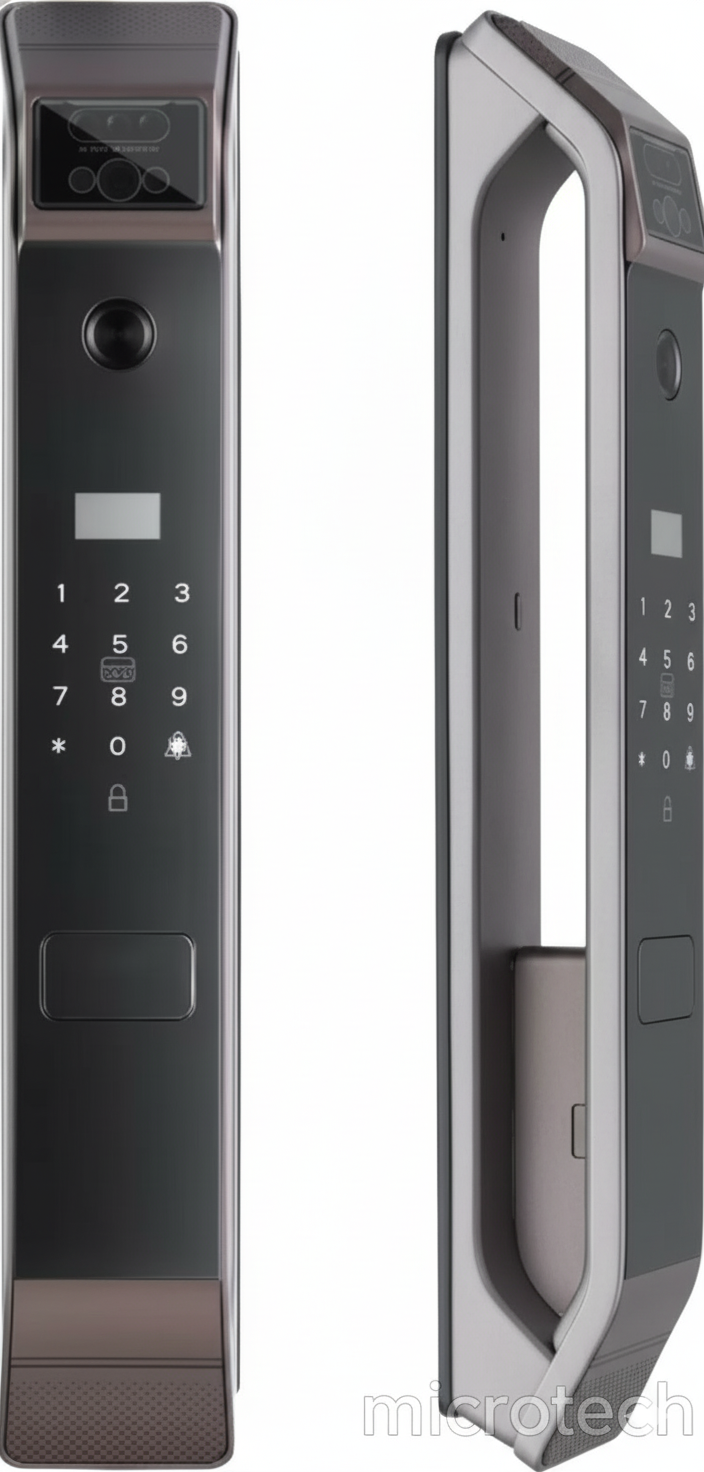 Pnda i17 CAT Eye Smart Lock Grey