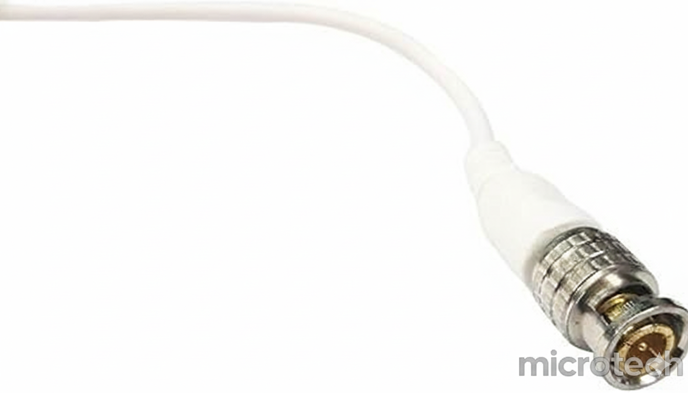 BNC Connector Socket White