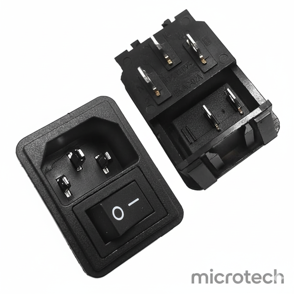 Power Connector Socket Male