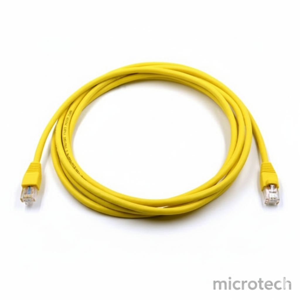 Linkbasic CAT6 UTP Patchcord 0.25M Yellow