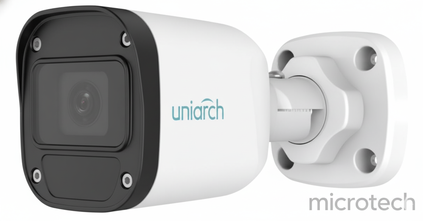 Uniarch UAC-B112-AF40-W Outdoor CCTV Security Camera 2MP 3.6mm Color Sound
