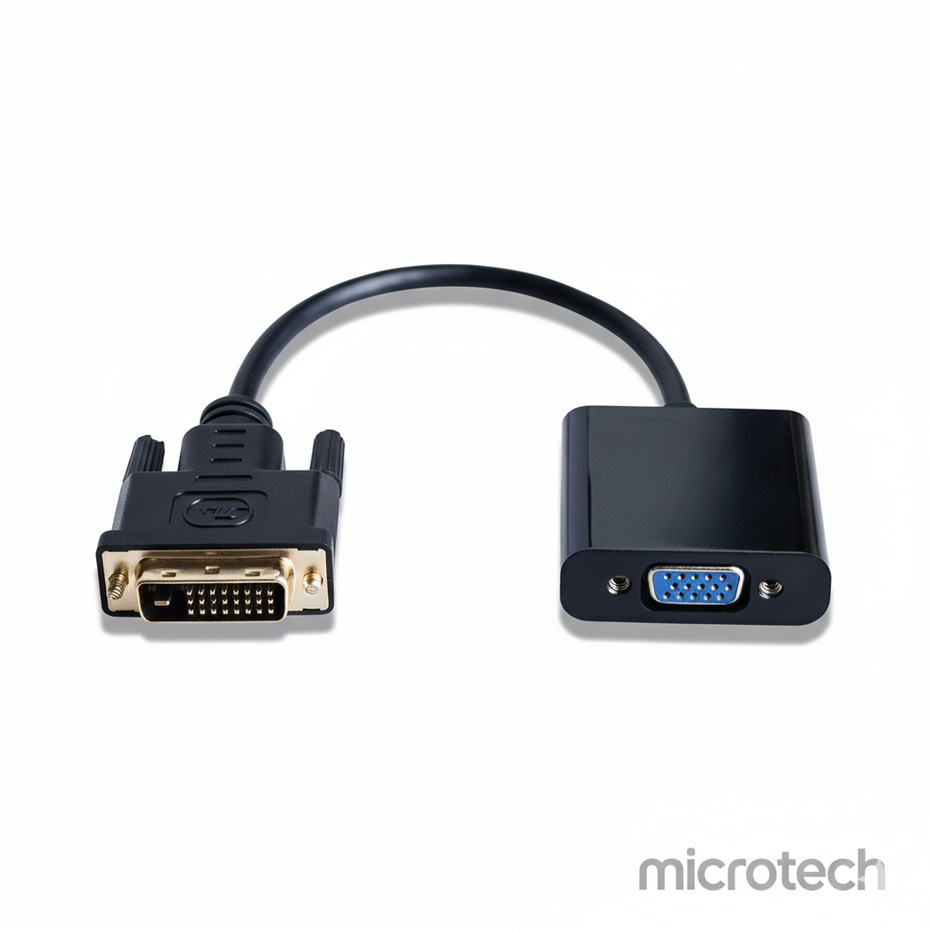 DVI to VGA Cable