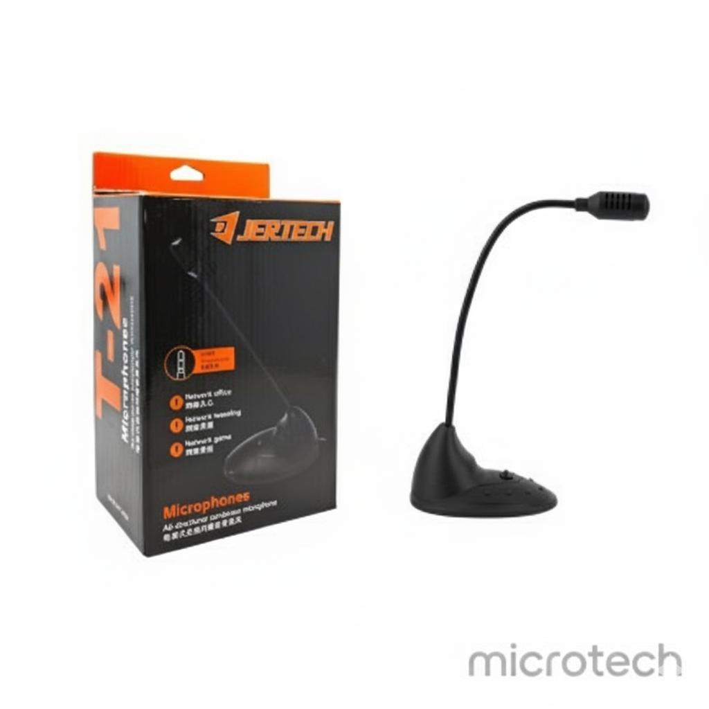 ميكروفون T21 مقاس 3.5 مم لسطح المكتب