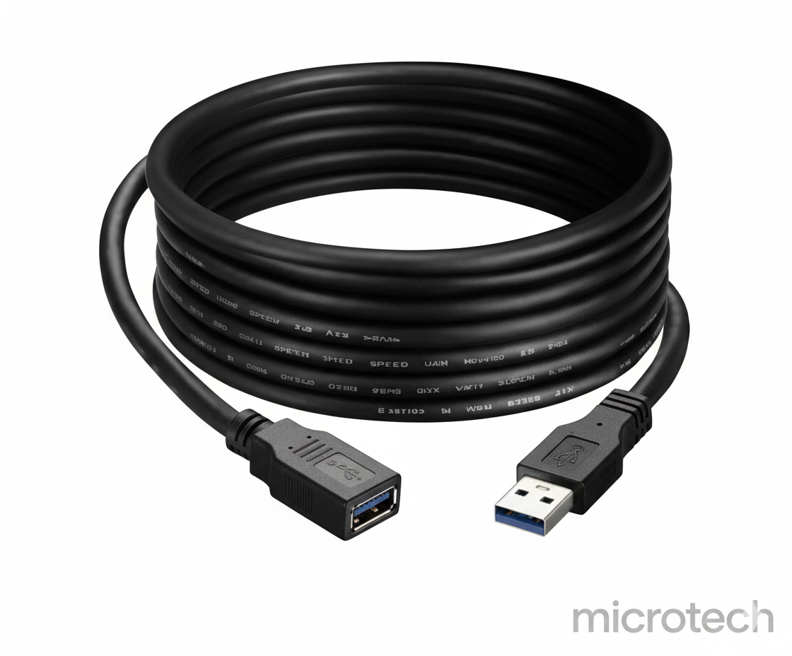 cable usb male female 5m