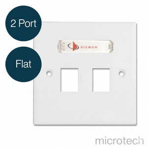 Tera 2-Port Faceplet