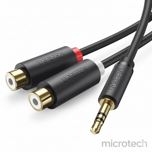 connector 3.5 male to rca female