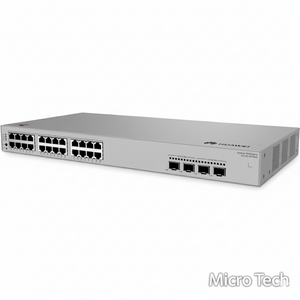 Huawei eKit S220S-24P4JX 24x10/100/1000BASE-T ports  400 W PoE+  2x10GE SFP+ ports  2x2.5GE SFP ports  built-in AC power