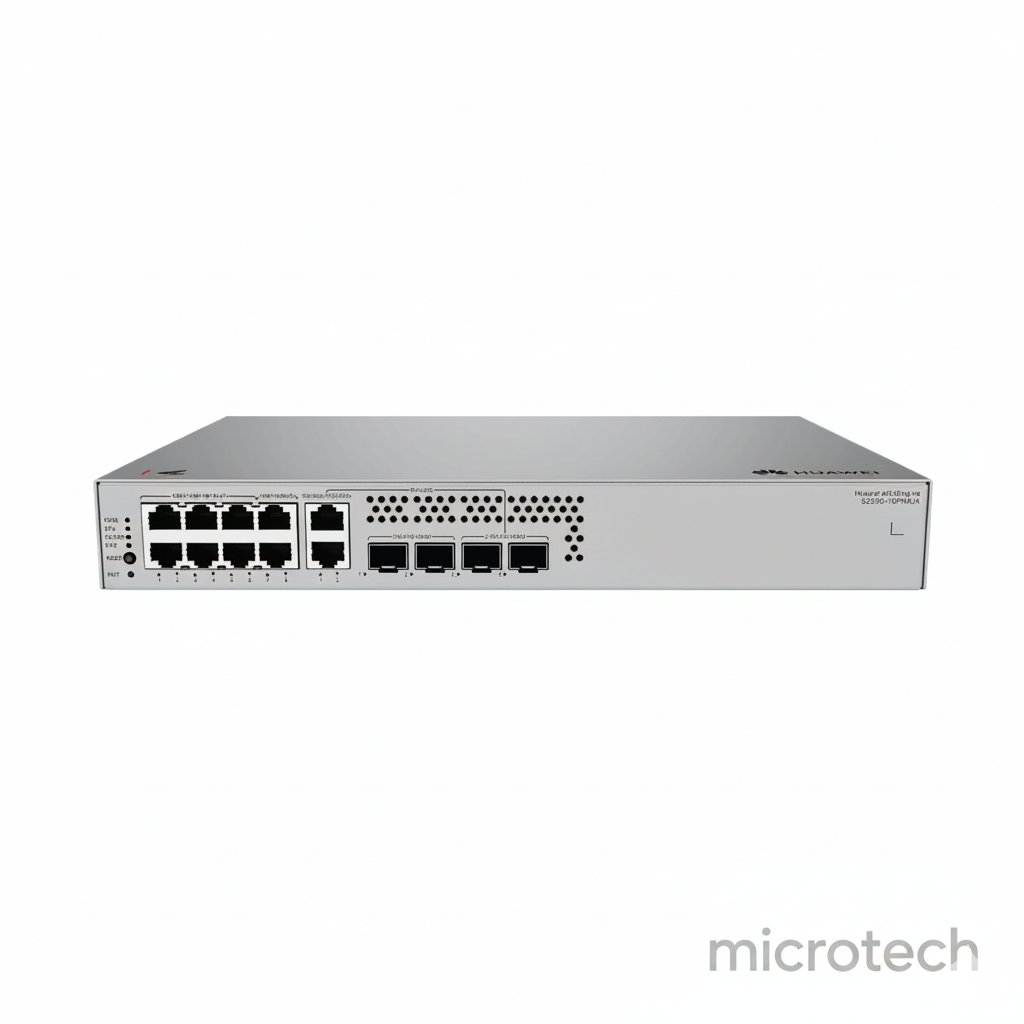 Huawei eKit S220S-10PN4JX 10-Port Multi-GE PoE+ Switch (76Gbps, 128W PoE)
