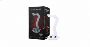 Ovanner gaming headset with packaging on a white background
