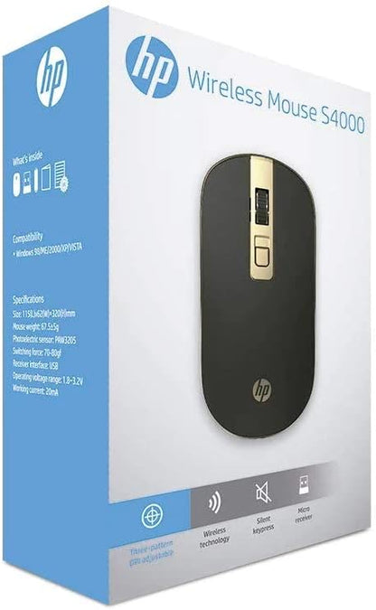 HP Wireless Mouse S4000 main view