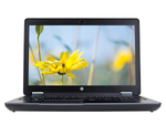 HP ZBook 15 G2 laptop specification label main view