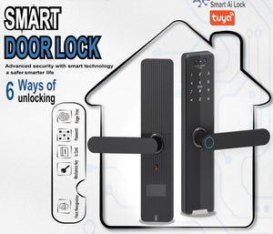 HST-EL12  Smart Door Lock Camera With Fingerprint