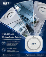 HST-HD301 wireless fire alarm gas sensor