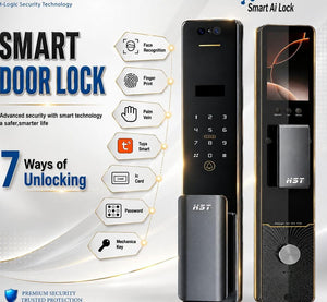 HST-SL03 Smart Door Lock Camera With Fingerprint