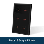 Hazer Smart Switch 3 Gang 3Scene main view
