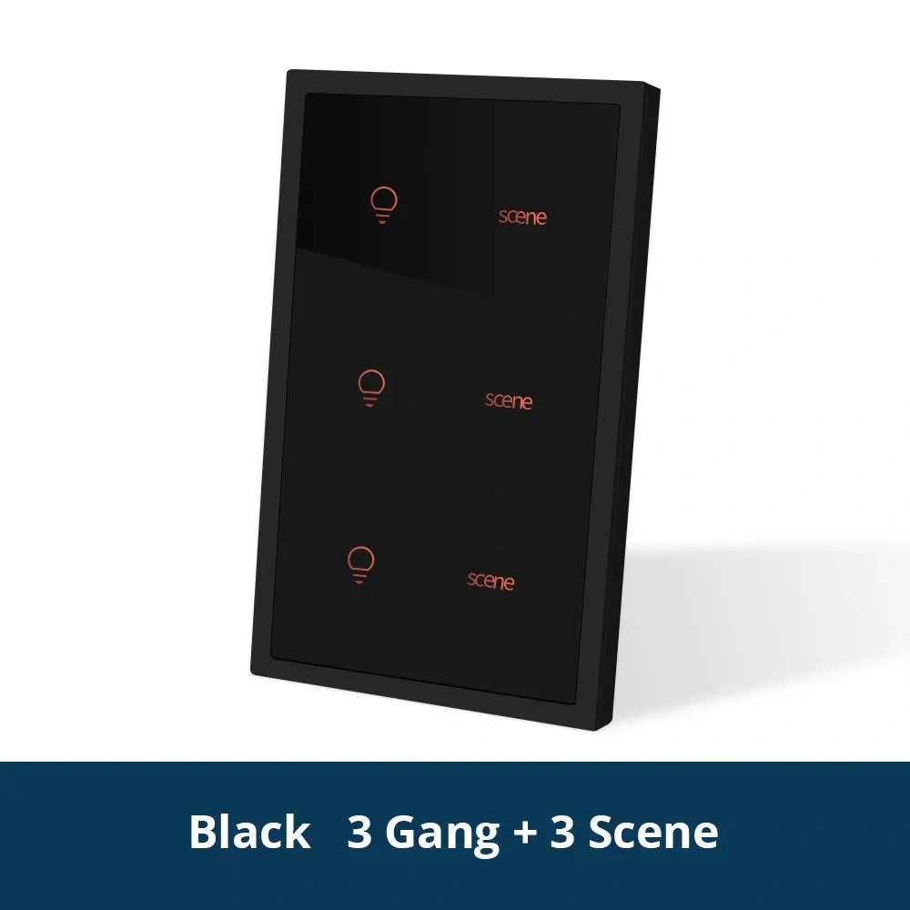 Hazer Smart Switch 3 Gang 3Scene main view